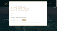 Desktop Screenshot of grandmeetingsmexico.com